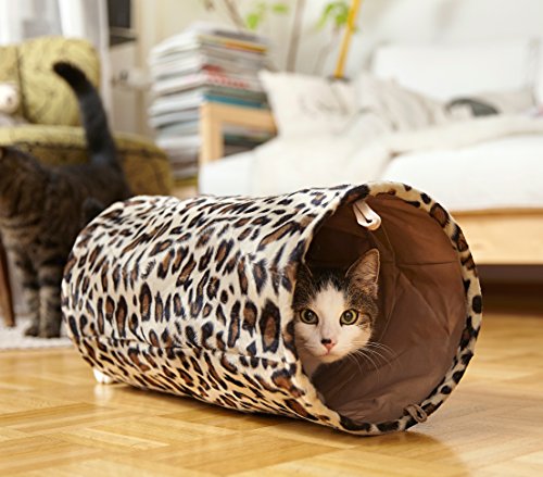 dehner-leo-katzentunnel-braun-25-cm-50-cm-polyester image 8