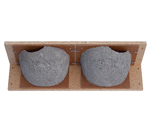 dehner-natura-nistkasten-mehlschwalben-doppelnest-holzbeton image 2