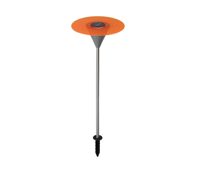 dehner-disc-solarleuchte-1426527-orange-49-cm image 1