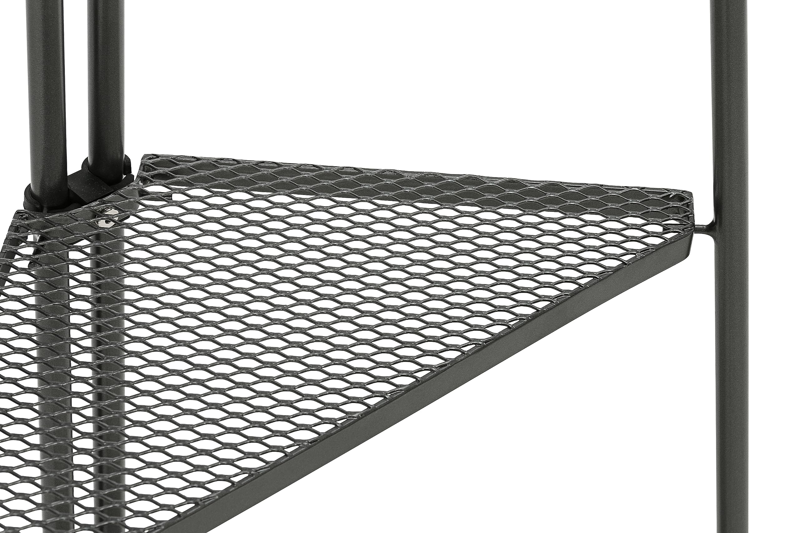 dehner-savoy-eckregal-metall-dunkelgrau-127-cm image 4