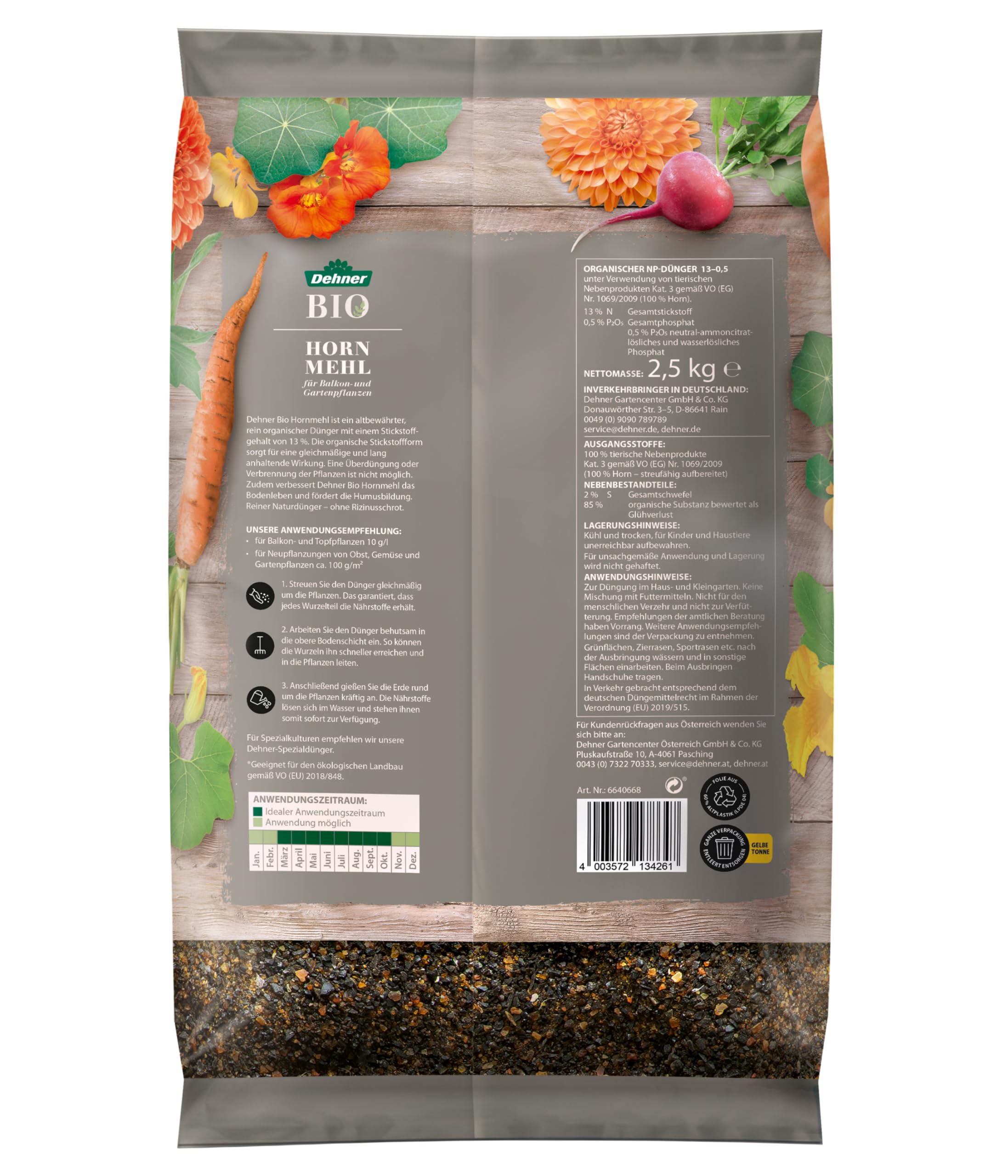 dehner-bio-hornmehl-d-nger-2-5-kg-f-r-25-qm image 3