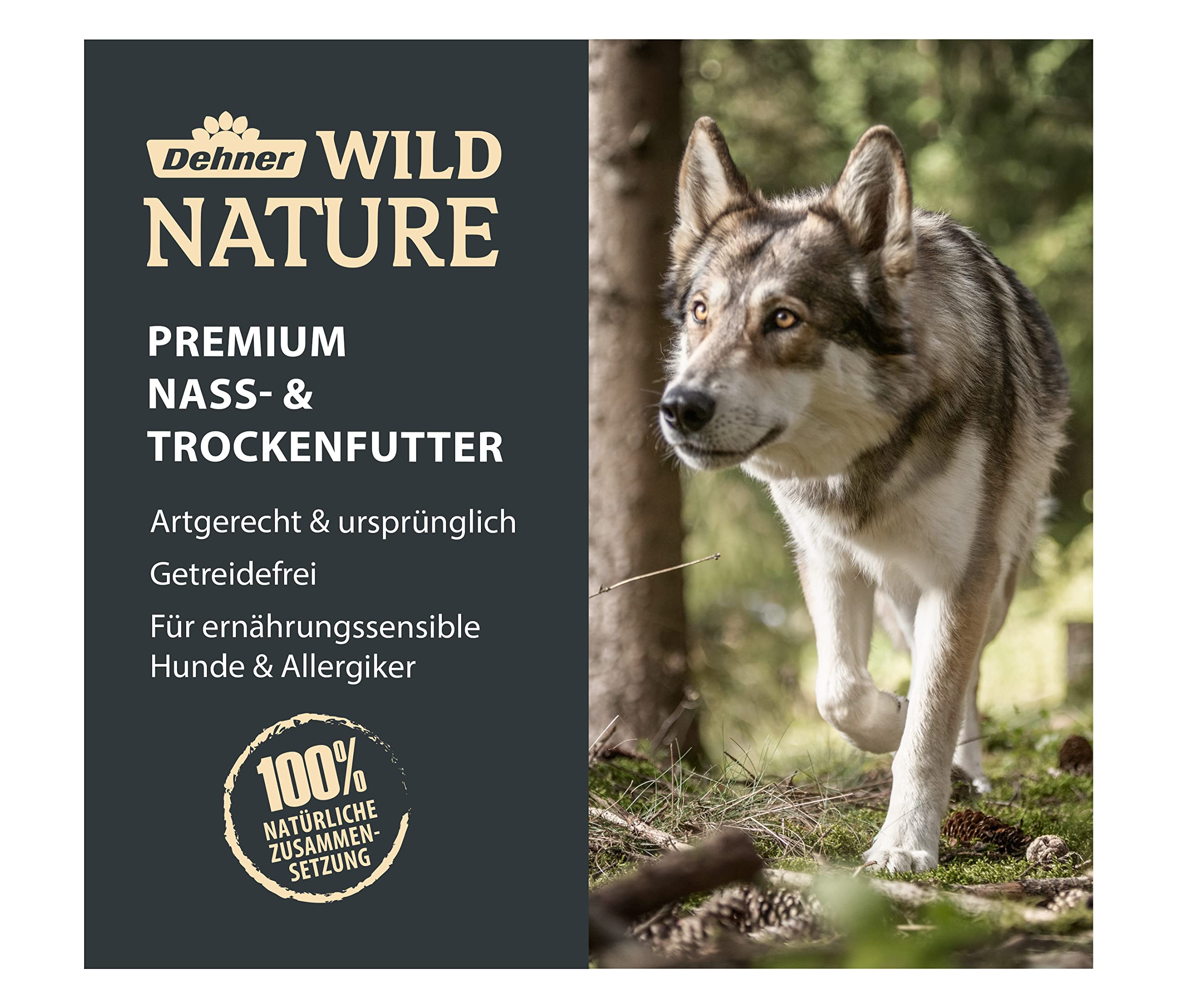 dehner-wild-nature-hundefutter-pferd-nassfutter-6x400-g-getreidefrei image 3