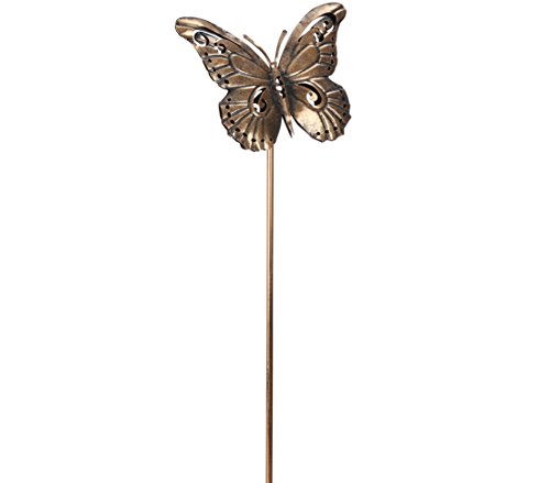 dehner-gartenstab-schmetterling-metall-kupfer-5-st-ck image 4