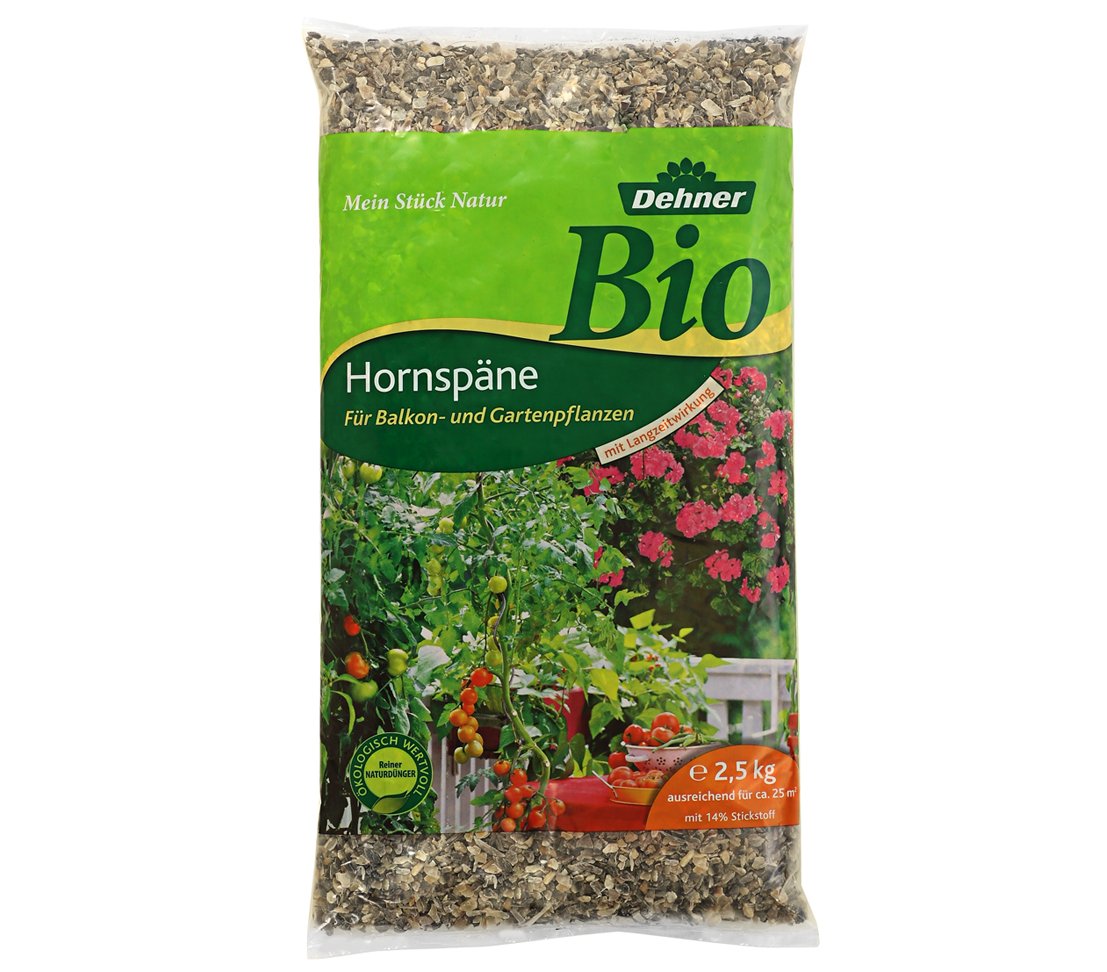 dehner-bio-hornsp-ne-naturd-nger-2-5-kg-stickstoff-langzeit image 1