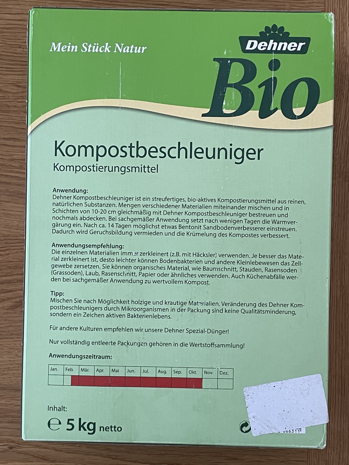 Streut sich gut