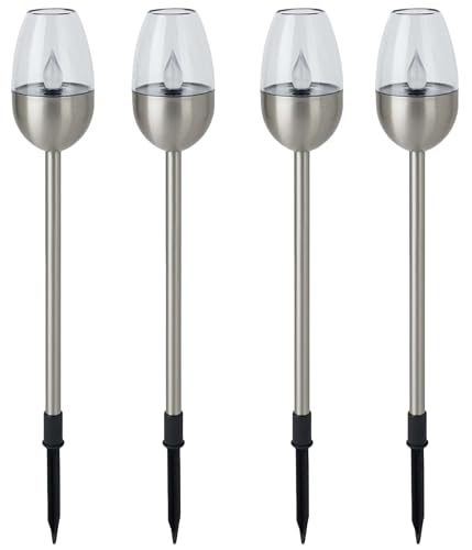 dehner-solarleuchte-flame-led-silber-4er-set-41-7-cm image 7
