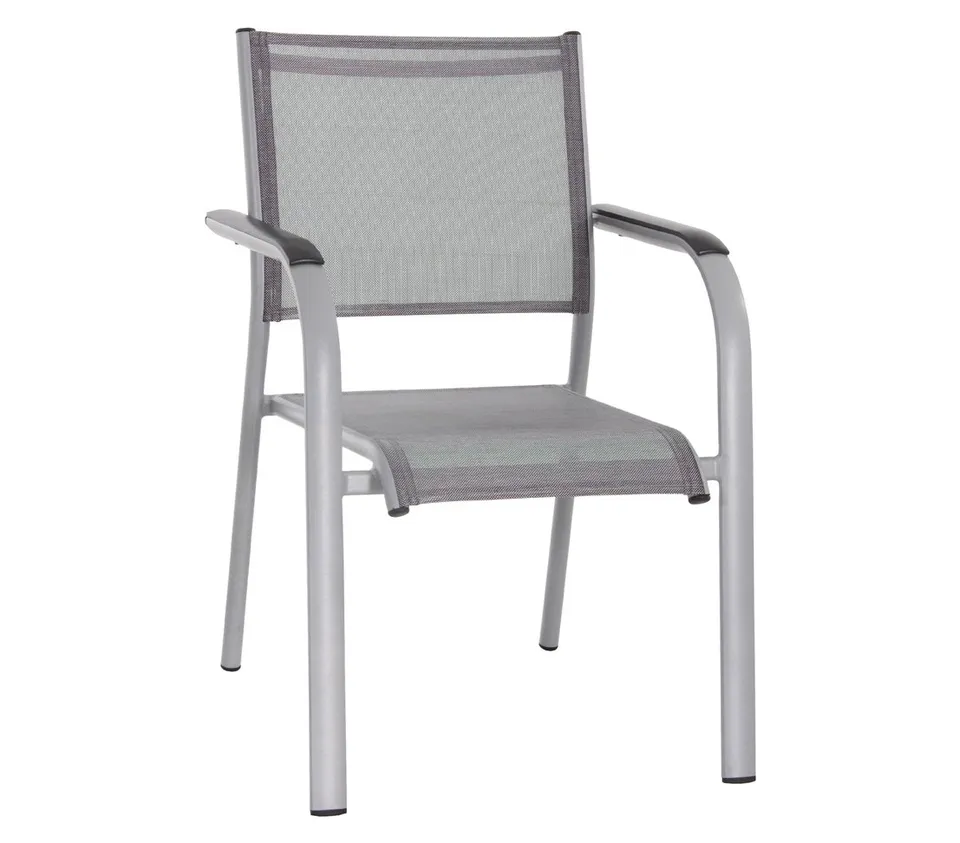 dehner-dallas-stapelsessel-aluminium-88x60x60-cm-silber image 1