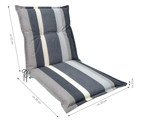 dehner-ligura-niederlehnerpolster-grau-50x52cm image 8