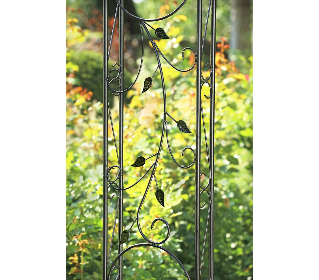 dehner-cornwall-rosenbogen-metall-236-cm-dunkelgrau image 3