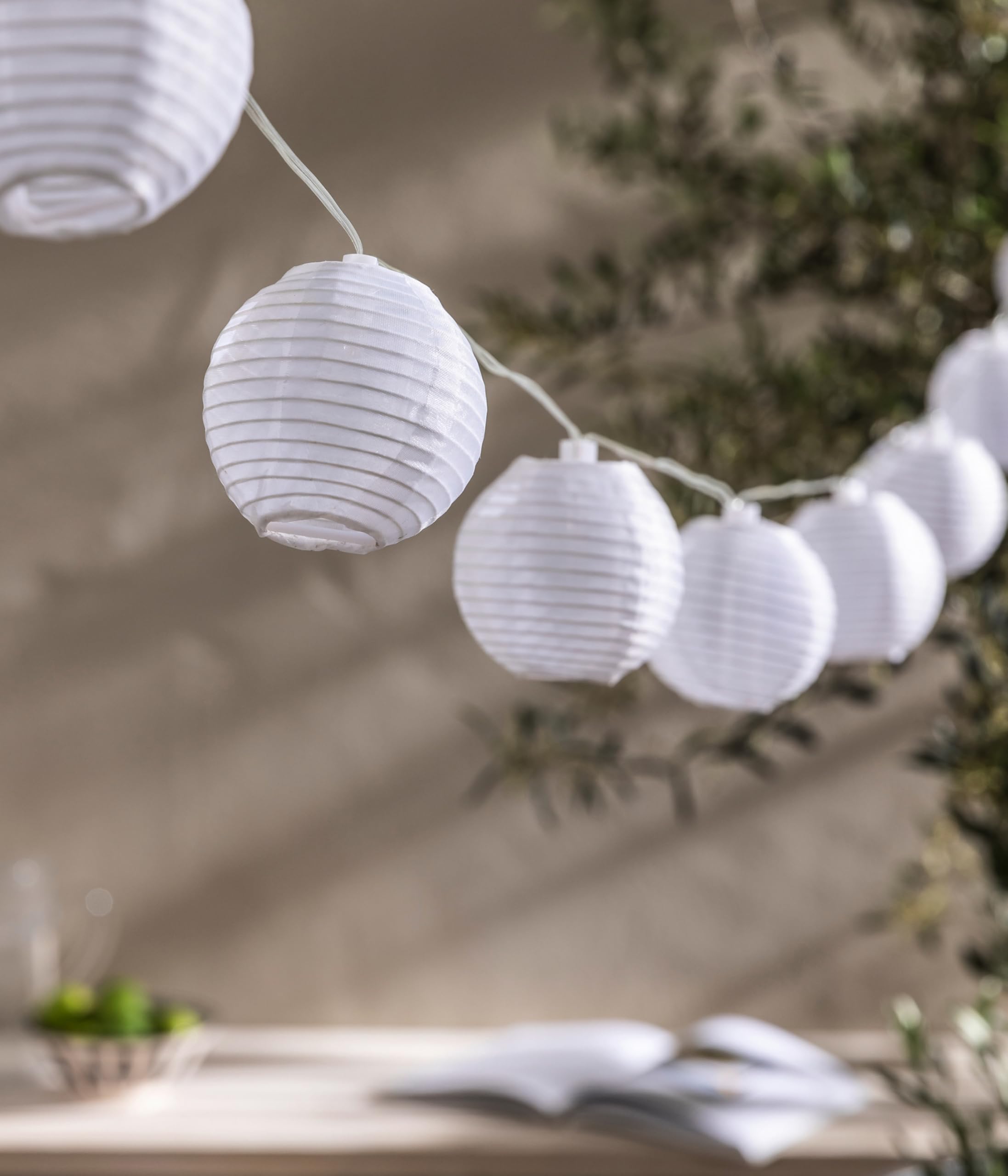 dehner-solar-lichterkette-lampion-240-cm-lampionkette-wei image 5