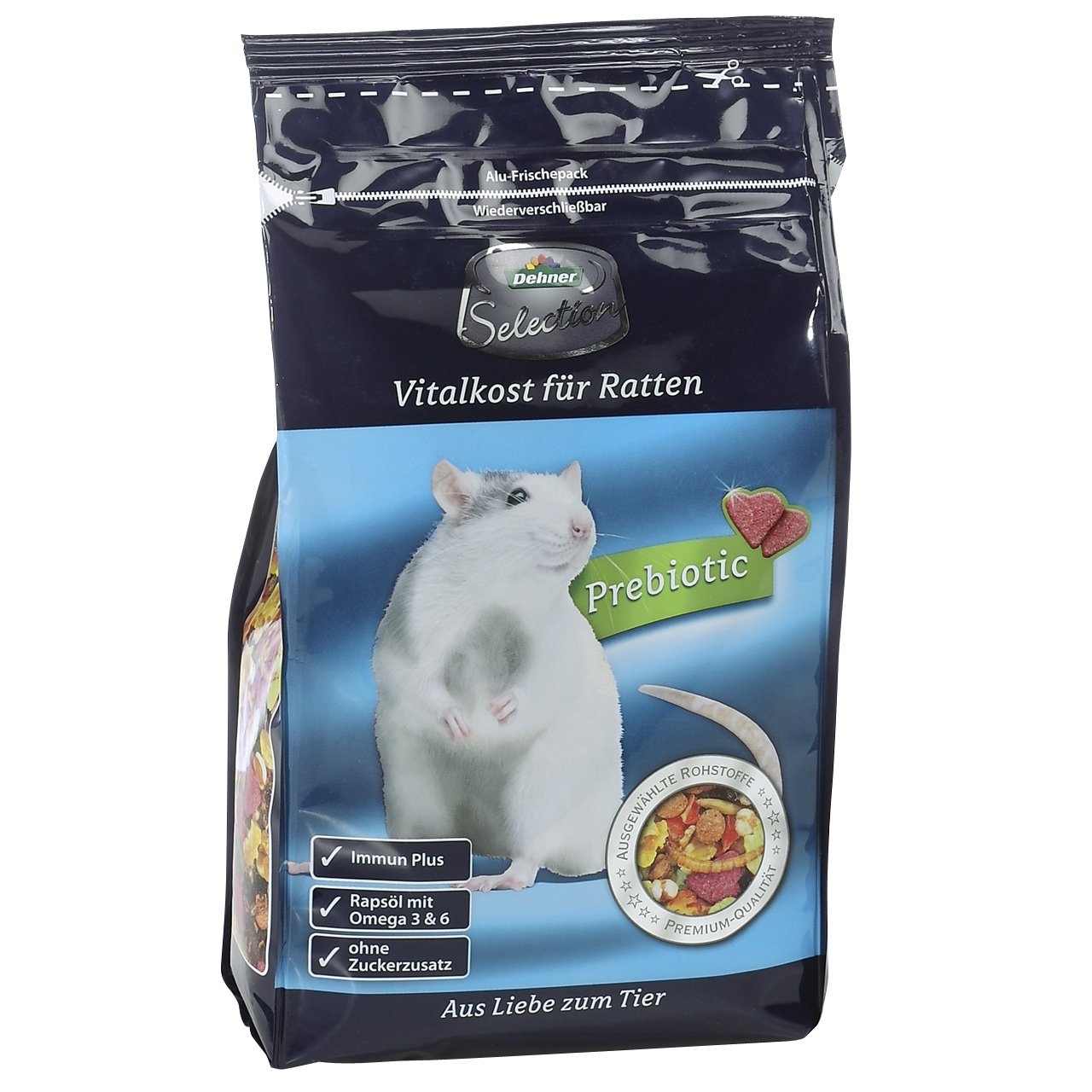 dehner-selection-rattenfutter-1-kg-2x500-g-prebiotisch image 2
