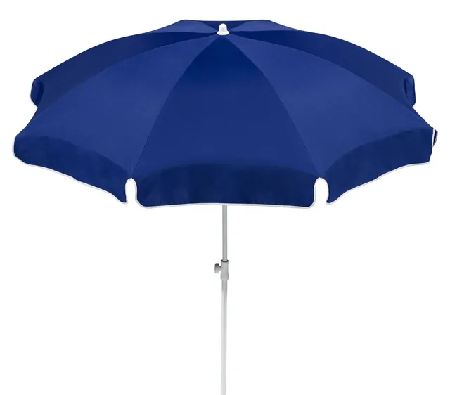 dehner-gute-wahl-saturn-sonnenschirm-blau-200-cm-polyester image 1