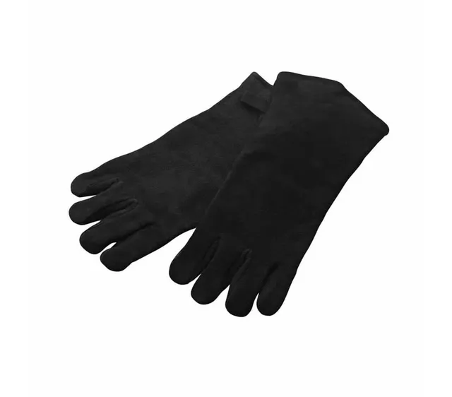 dehner-living-grillhandschuhe-leder-schwarz-38-cm image 1