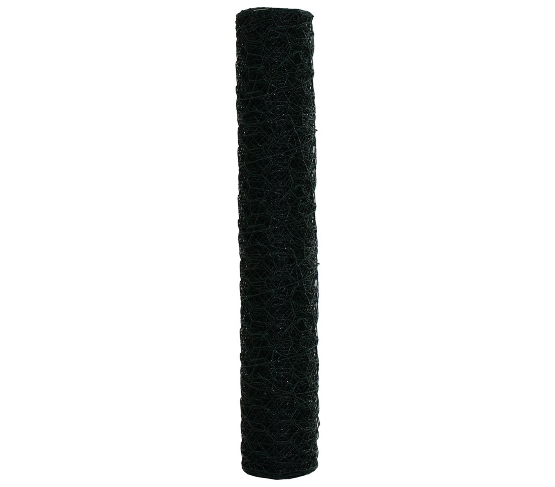 dehner-drahtgitter-pvc-ummantelt-0-5x10-m-sechseck-hasendraht-gr-n image 1