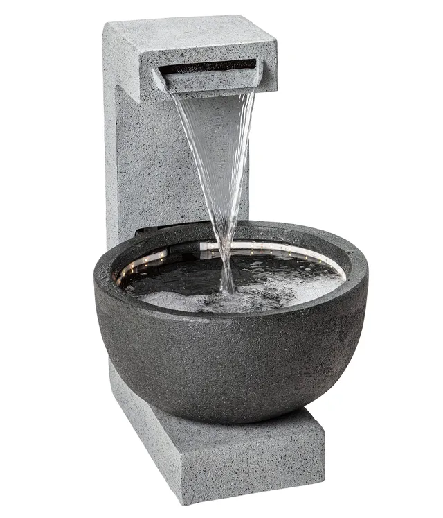 dehner-madeira-gartenbrunnen-mit-led-65x43x51-5-cm-8-liter image 1