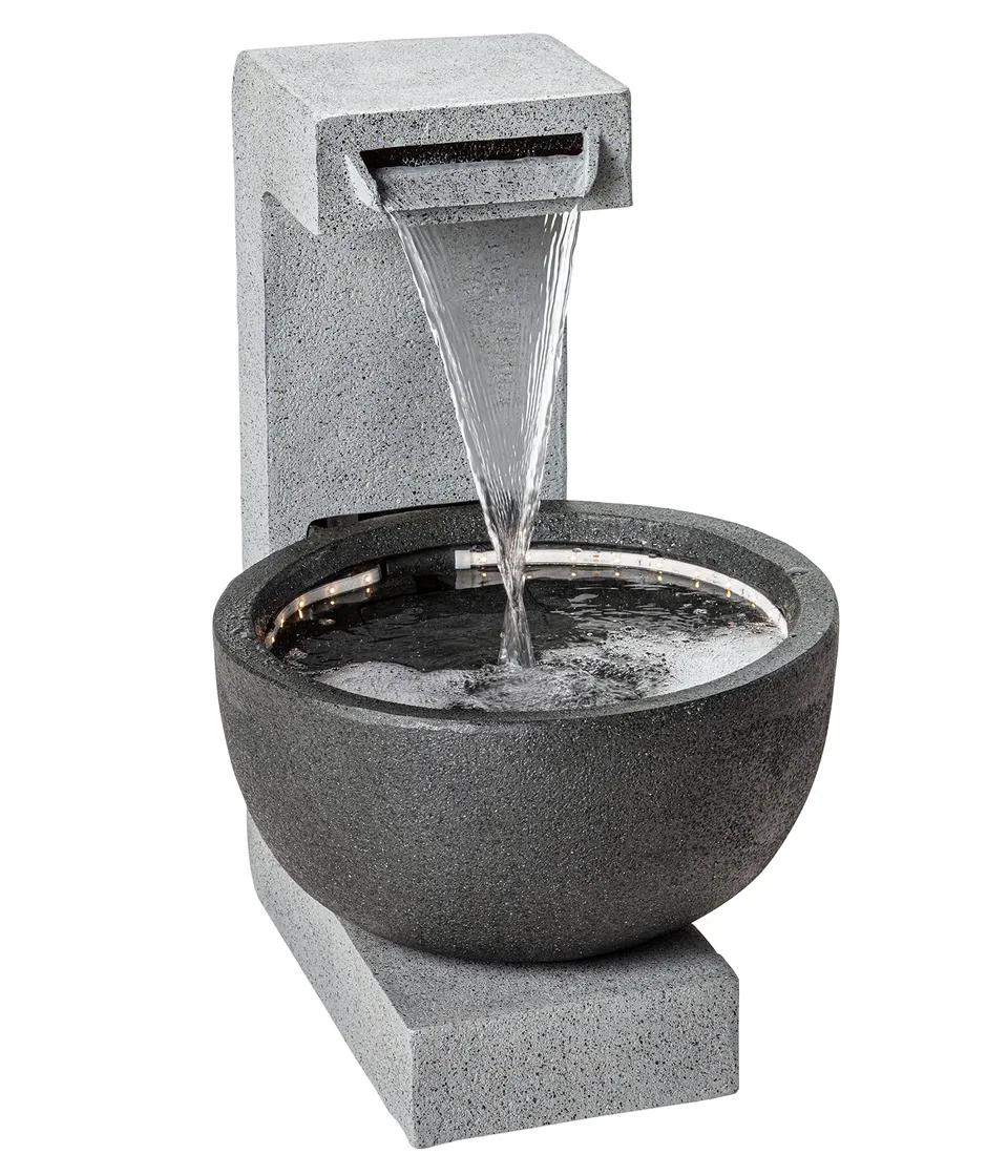 dehner-madeira-gartenbrunnen-mit-led-65x43x51-5-cm-8-liter image 1