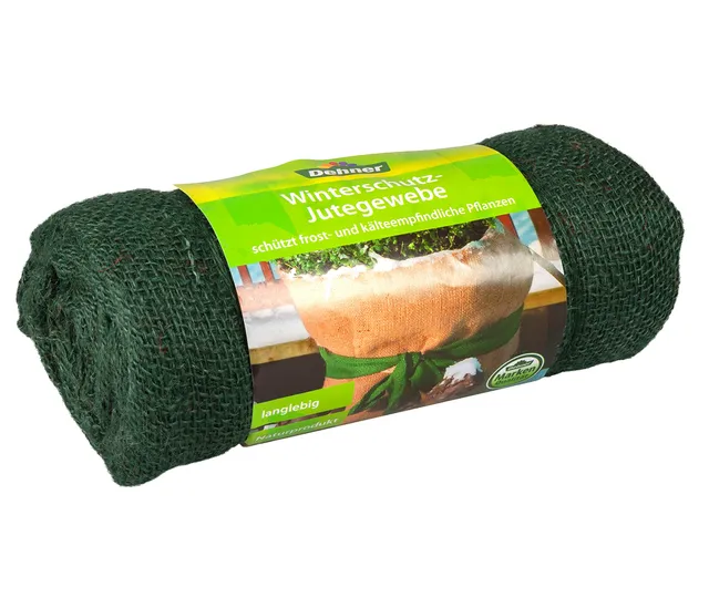 dehner-winterschutz-jute-gewebesack-105x300-cm-gr-n-naturfaser image 1