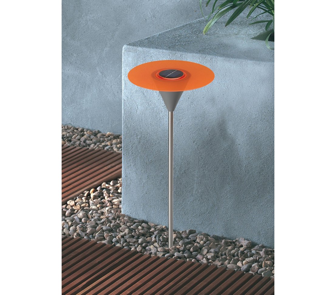 dehner-disc-solarleuchte-1426527-orange-49-cm image 2