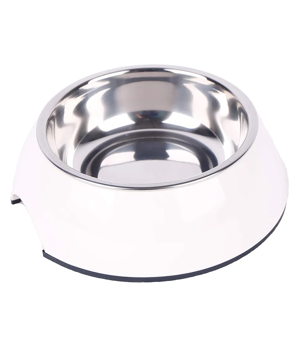 dehner-hundenapf-katzennapf-melamin-wei-700-ml-22-cm image 1