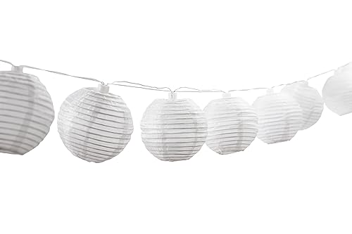 dehner-solar-lichterkette-lampion-240-cm-lampionkette-wei image 7