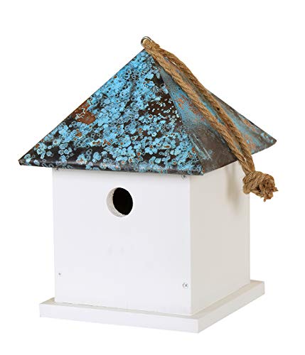 dehner-natura-bari-nistkasten-holz-wei-kupferdach image 4
