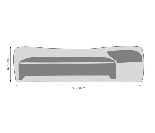 dehner-abdeckung-gartenliege-210x75x40-cm-grau-polyester image 8