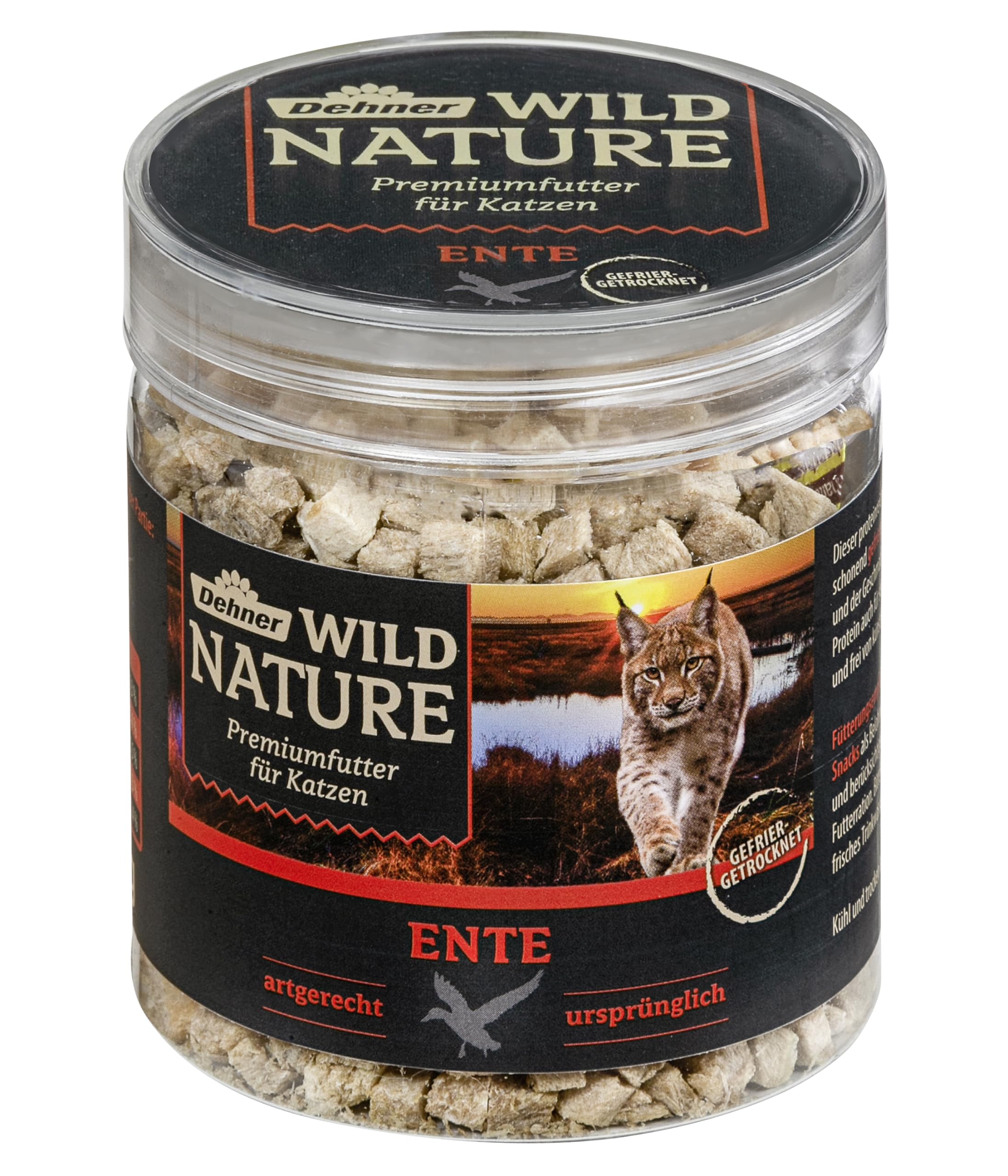 dehner-wild-nature-katzensnack-ente-120-g-gefriergetrocknet image 6