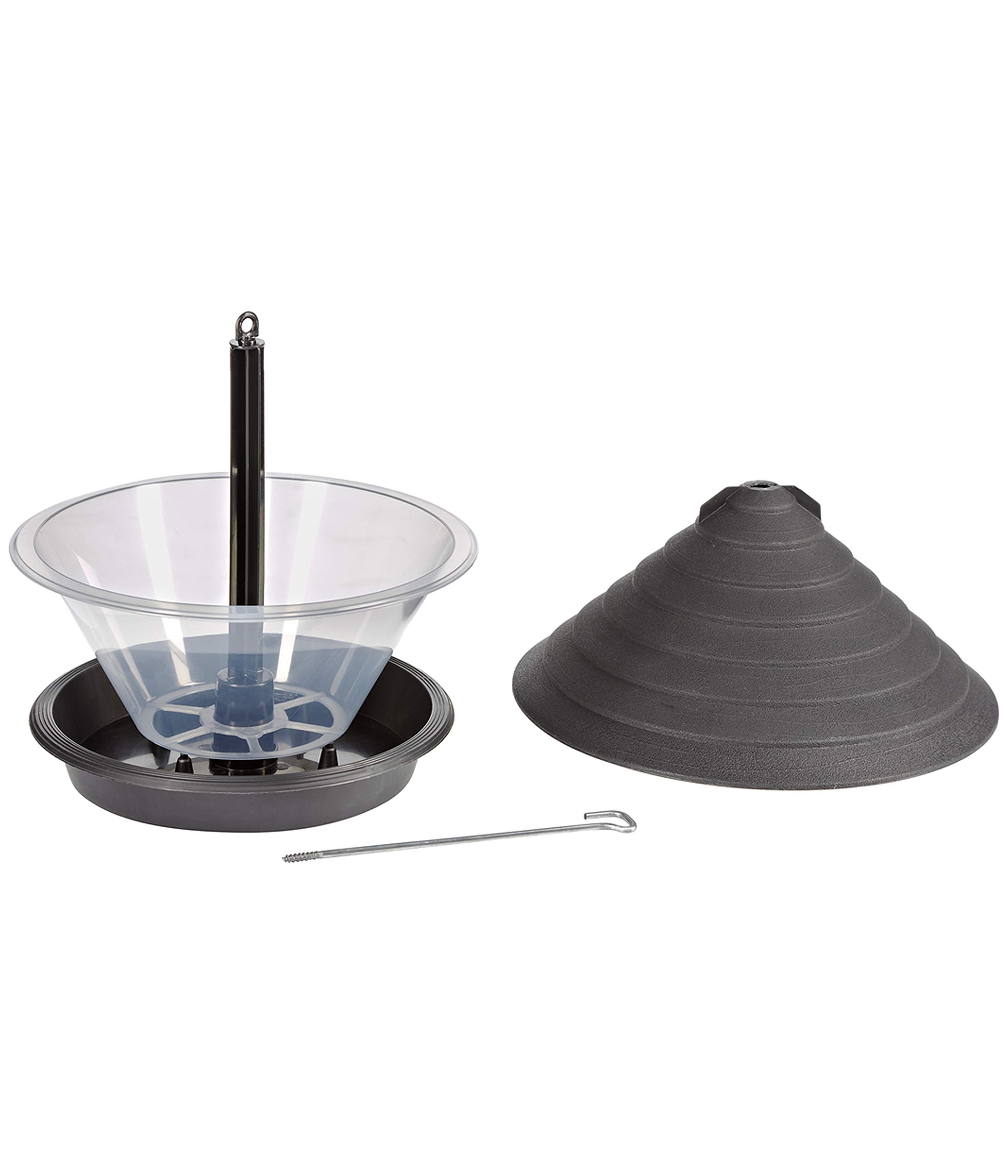 dehner-natura-guayana-futterampel-schwarz-27-cm image 2