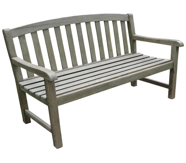 dehner-skane-gartenbank-3-sitzer-akazie-antikgrau-152-cm image 1