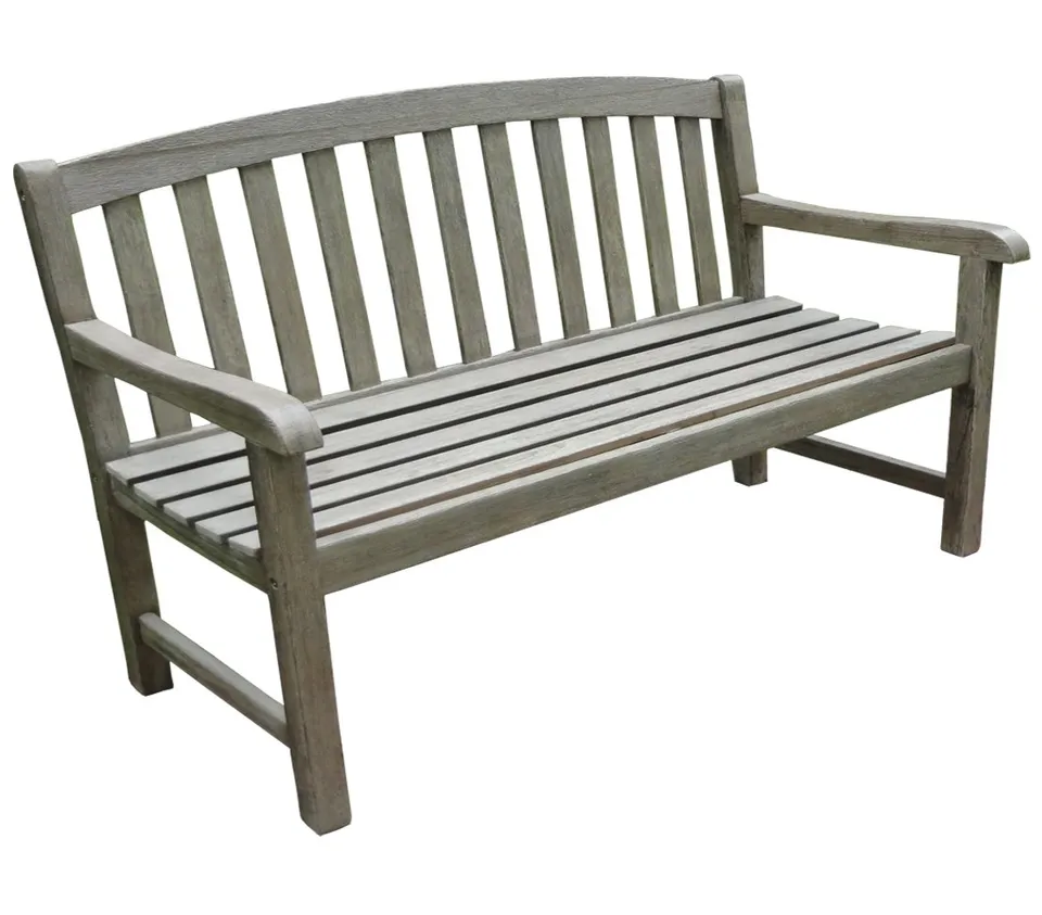 dehner-skane-gartenbank-3-sitzer-akazie-antikgrau-152-cm image 1