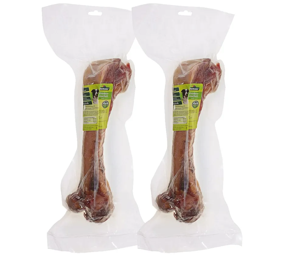 dehner-mammut-schinkenknochen-hundesnack-2-st-ck image 1