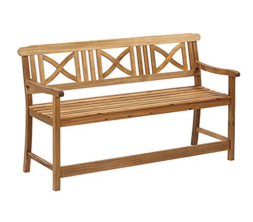 dehner-malm-gartenbank-3-sitzer-akazie-holzbank-natur-166-cm image 7