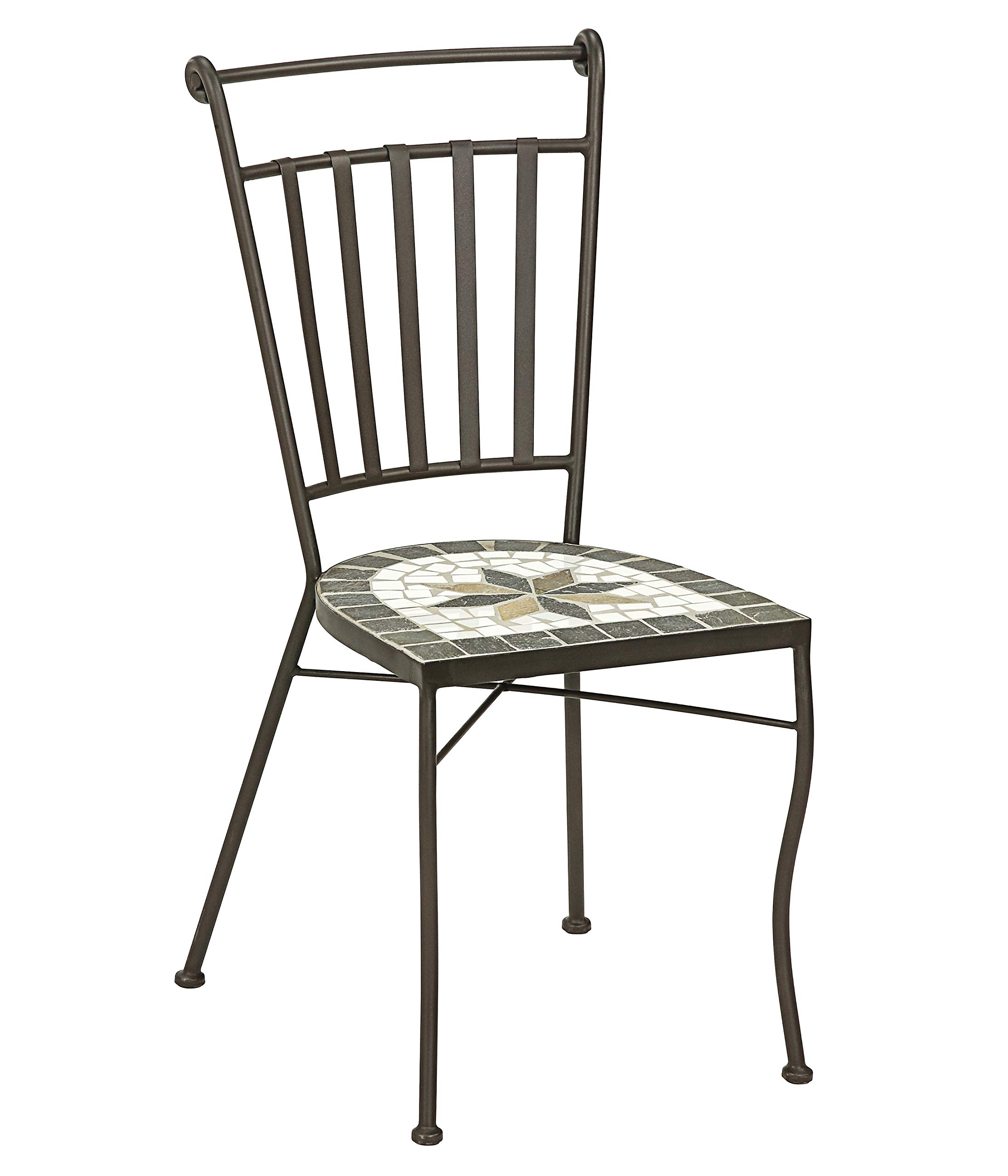 dehner-diana-mosaikstuhl-2er-set-metall-braun-grau-wei image 4