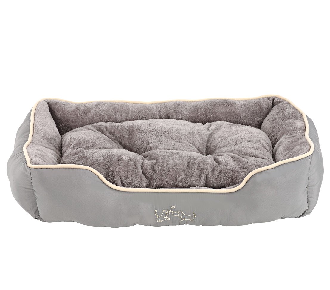 dehner-lieblinge-sammy-hundebett-beige-61x48x18-waschbar image 6