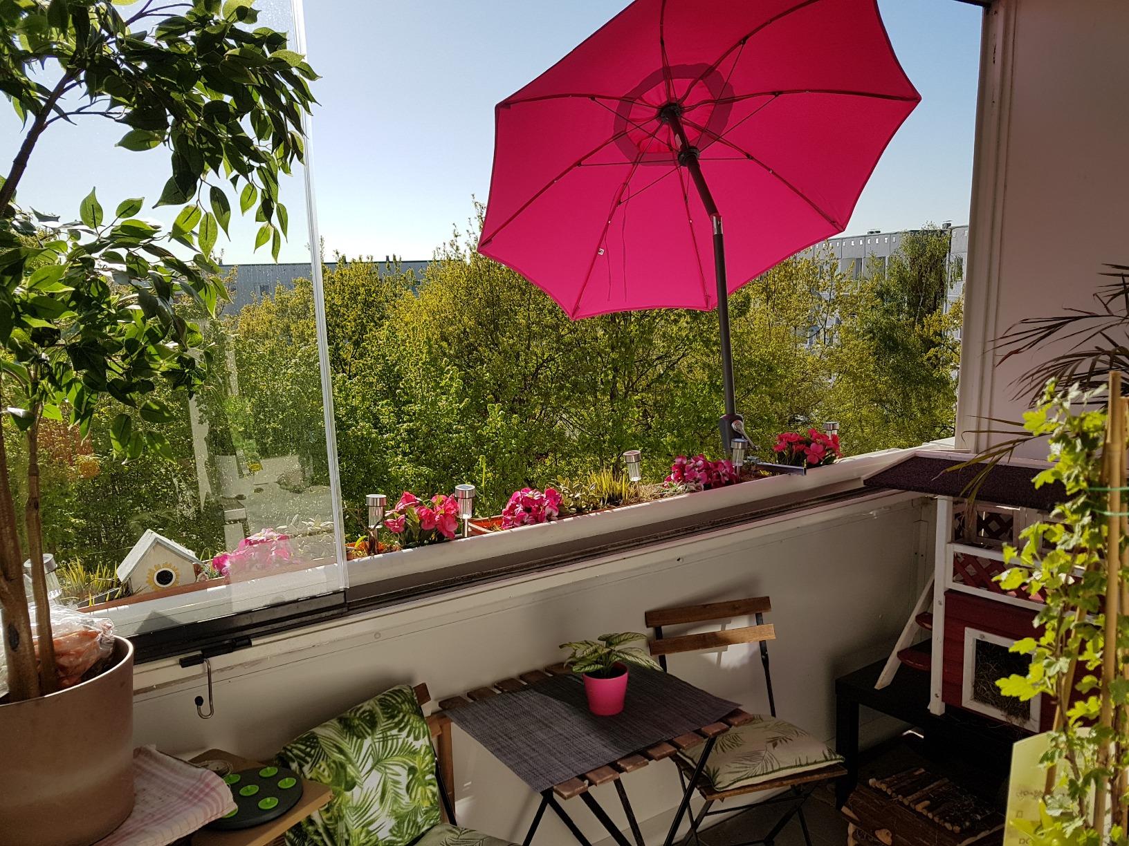 Passt auf Balkon