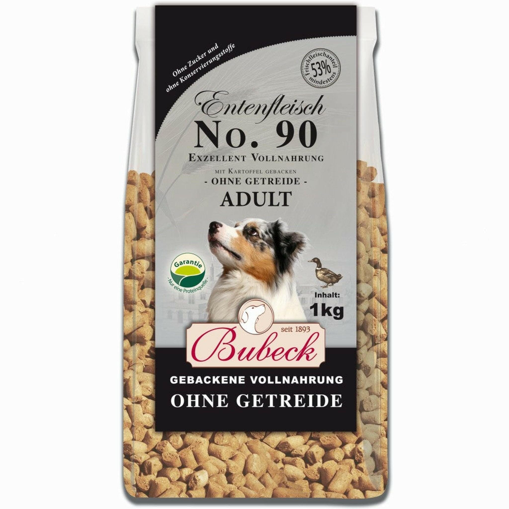 bubeck-no-90-trockenfutter-hund-ente-getreidefrei-12-5-kg image 2