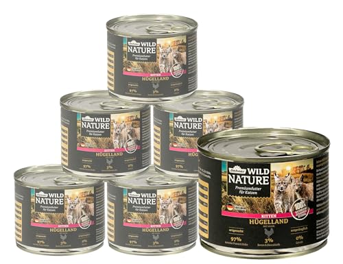dehner-wild-nature-h-gelland-kitten-nassfutter-huhn-6x400g-getreidefrei image 8