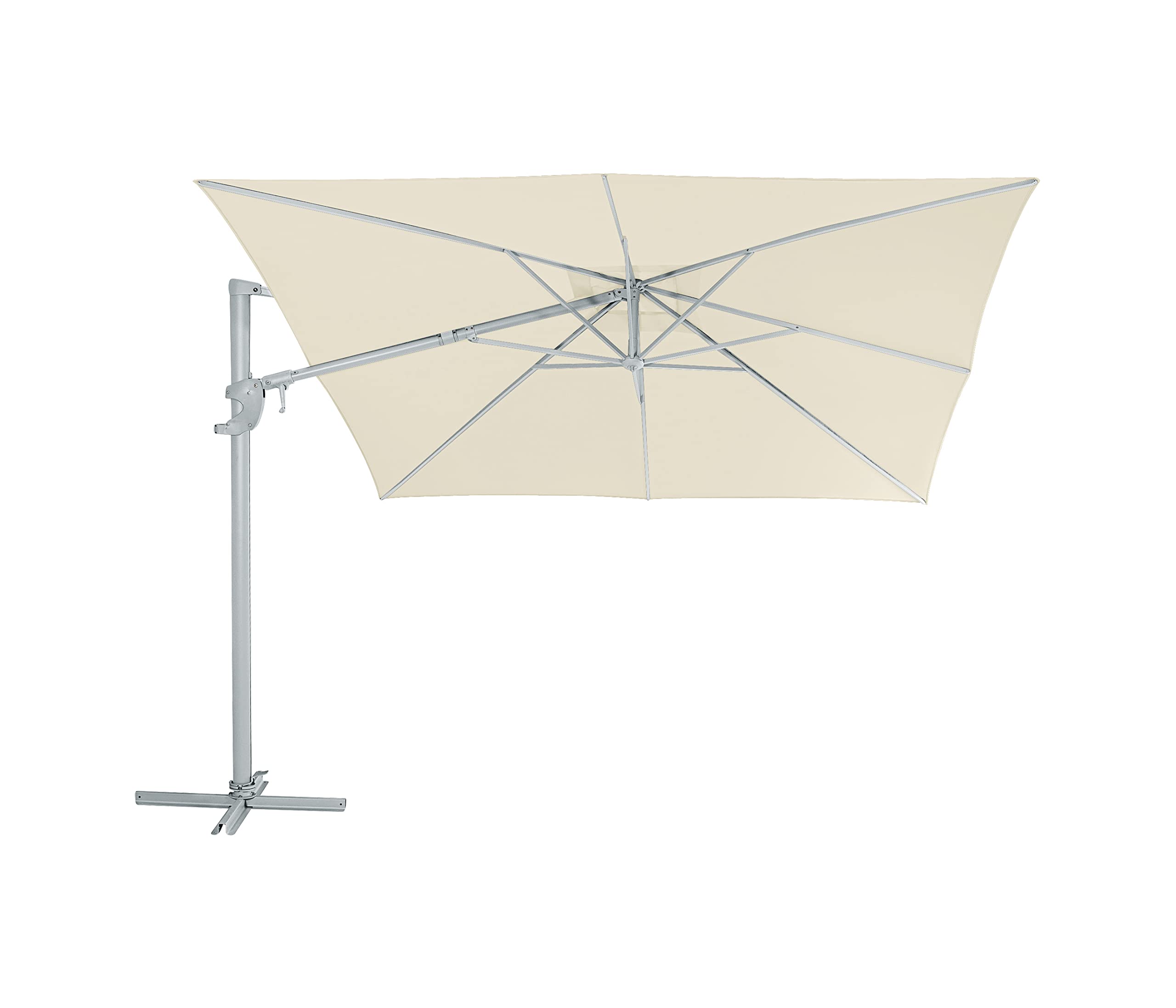 dehner-zypern-ampelschirm-eckig-creme-300-cm-uv80 image 4