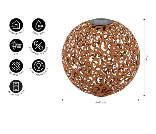 dehner-lagos-solarkugel-solarleuchte-metall-edelrost-40-cm image 8