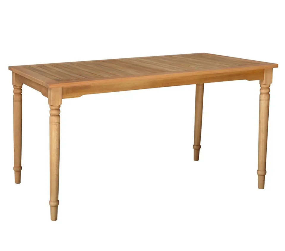 dehner-samoa-gartentisch-akazie-140x80-cm-natur image 1