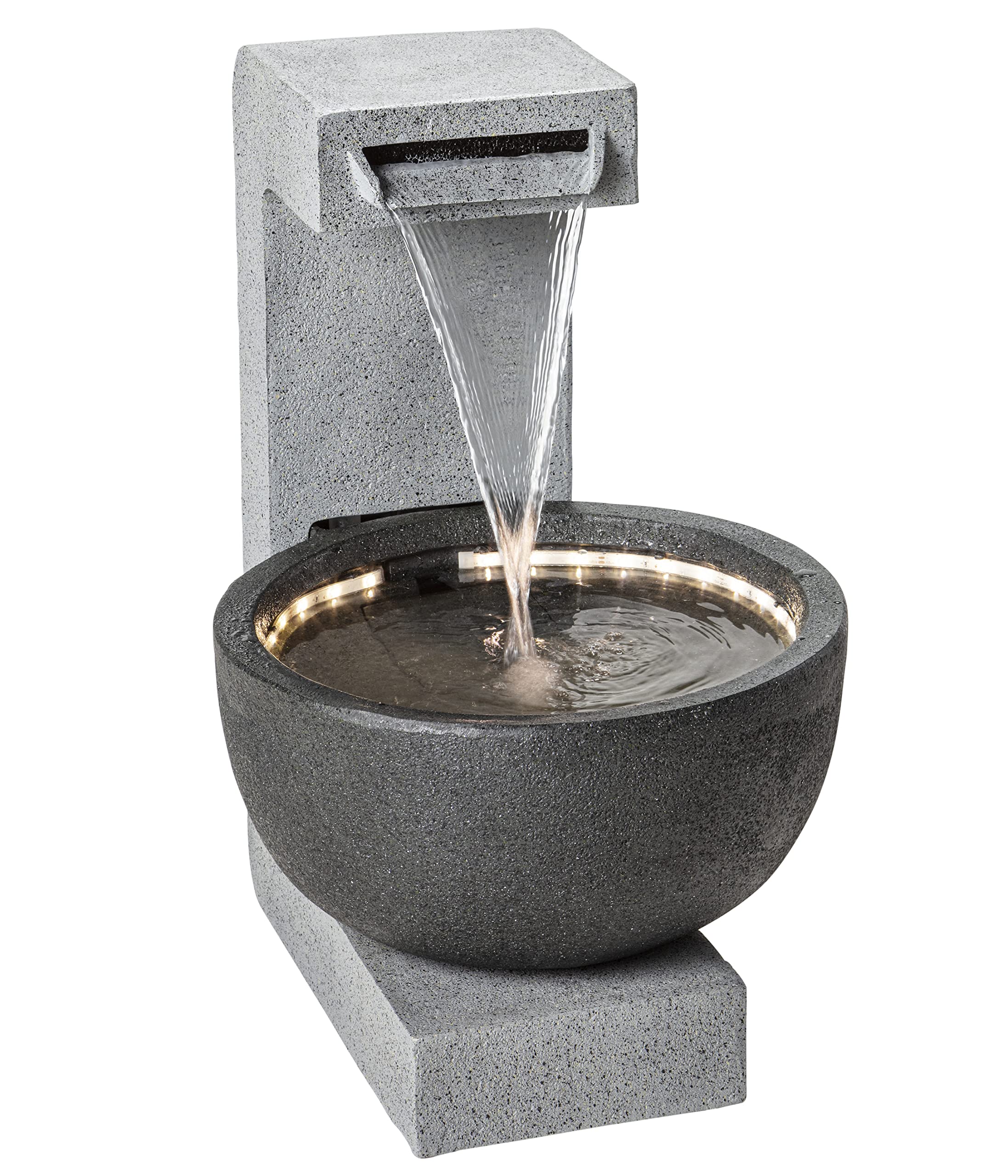 dehner-madeira-gartenbrunnen-mit-led-65x43x51-5-cm-8-liter image 2