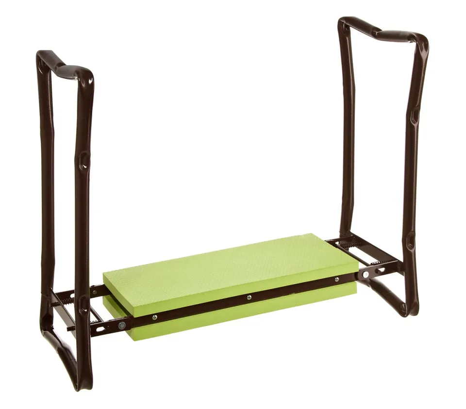 dehner-knie-und-sitzhilfe-gr-n-klappbar-gartenbank image 1