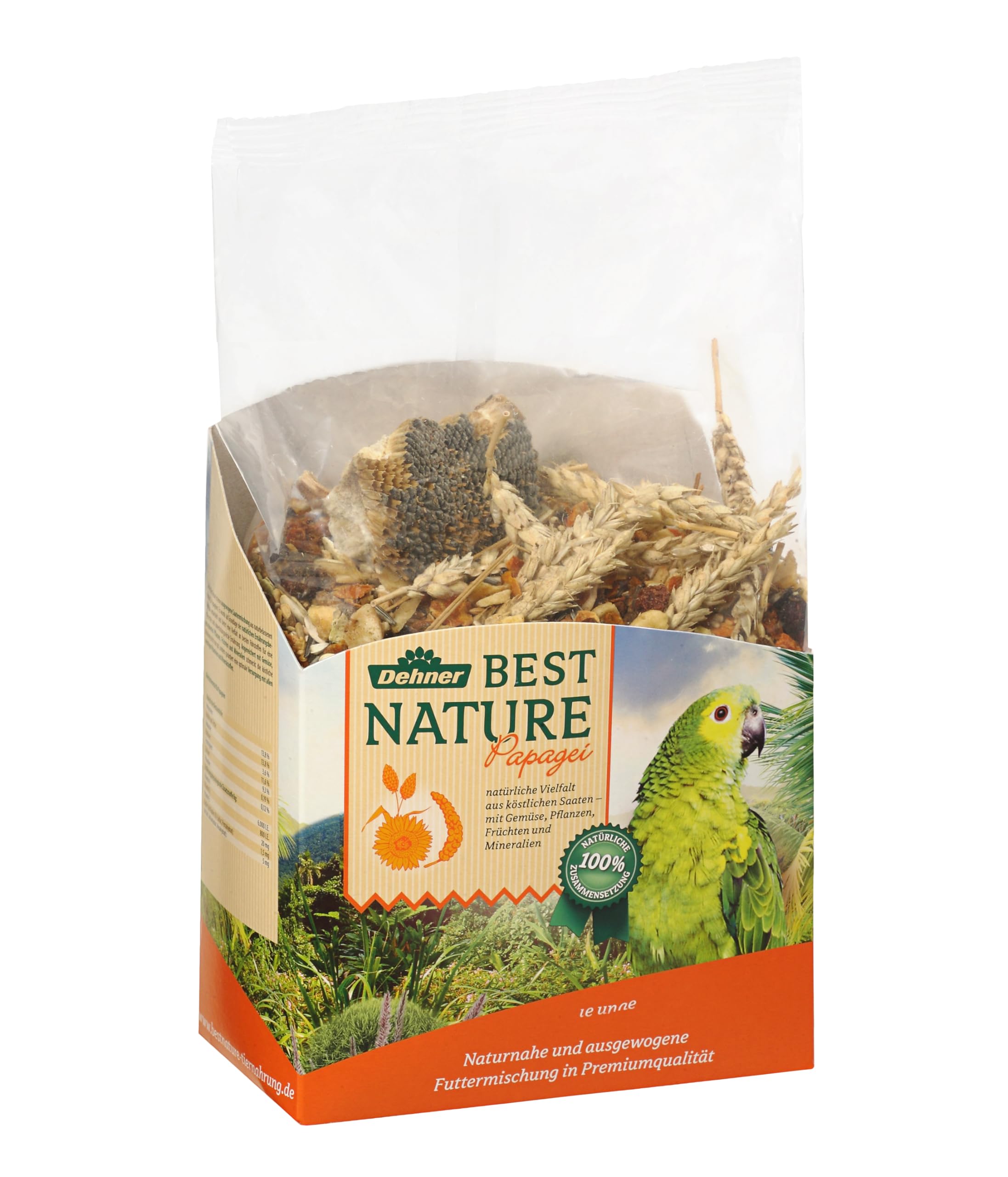 dehner-best-nature-papageienfutter-vogelfutter-2-5-kg image 1