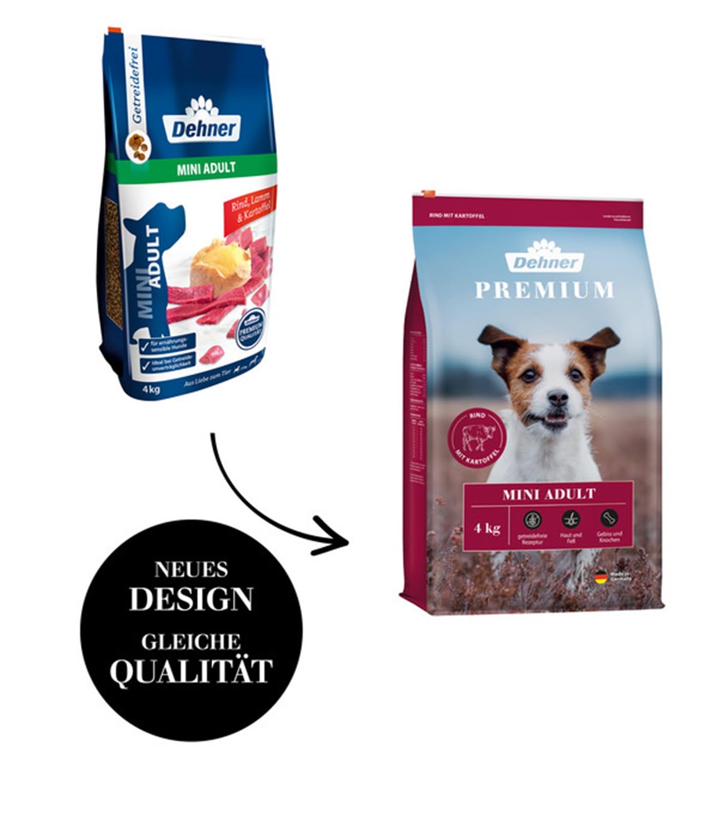 dehner-wild-nature-hundefutter-mini-adult-rind-lamm-4kg-getreidefrei image 3