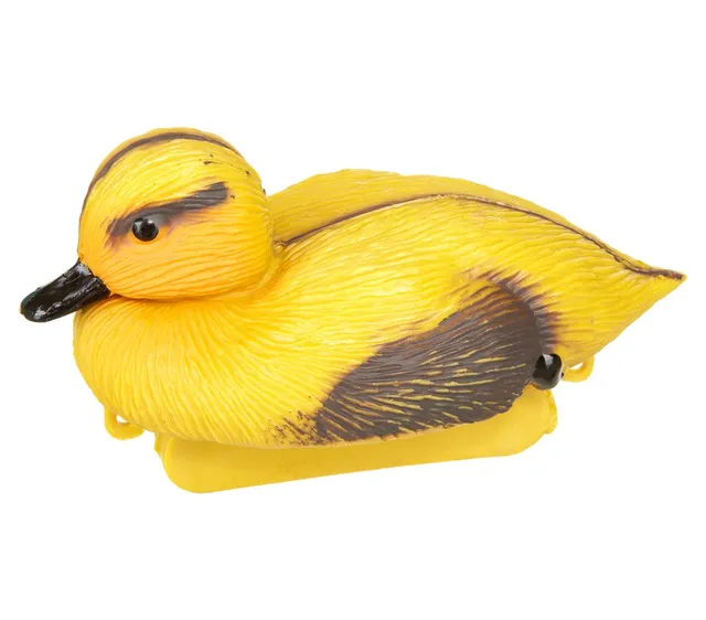 dehner-dekofigur-entenk-ken-gelb-13cm-schwimmf-hig image 1