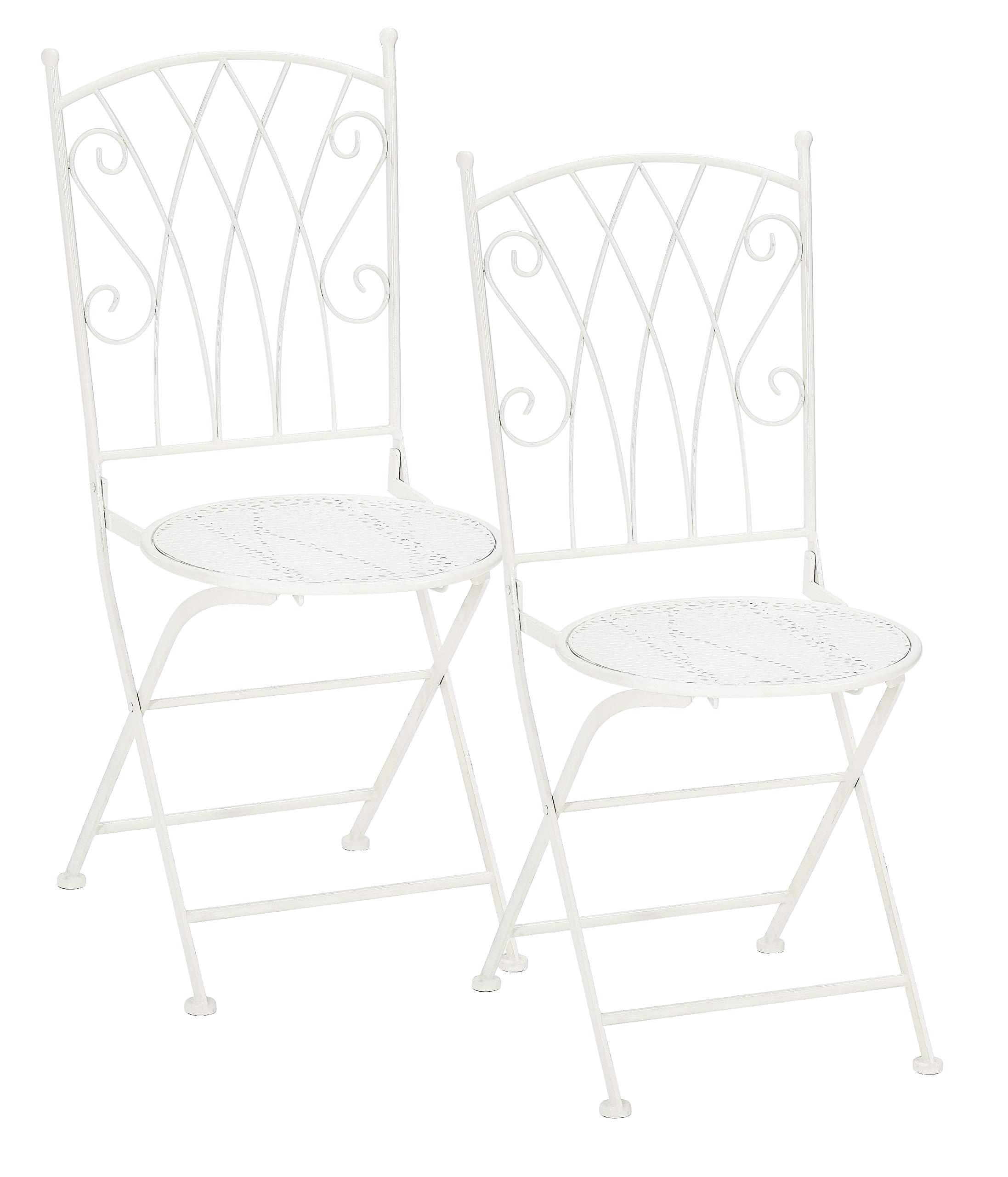 dehner-luca-klappstuhl-2er-set-metall-wei-91x50x41-cm image 1
