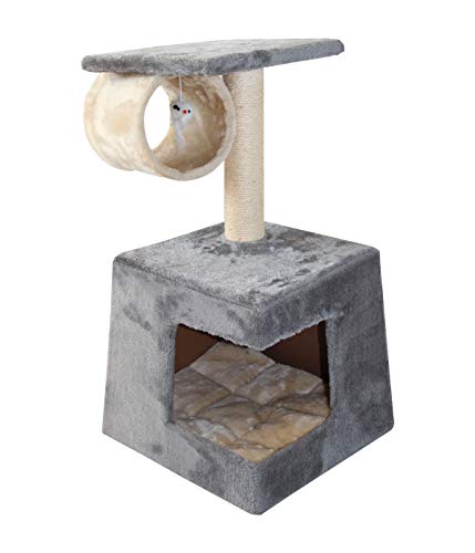 dehner-corner-katzen-kratzbaum-63x35x35-cm-dunkelgrau-sisal image 3