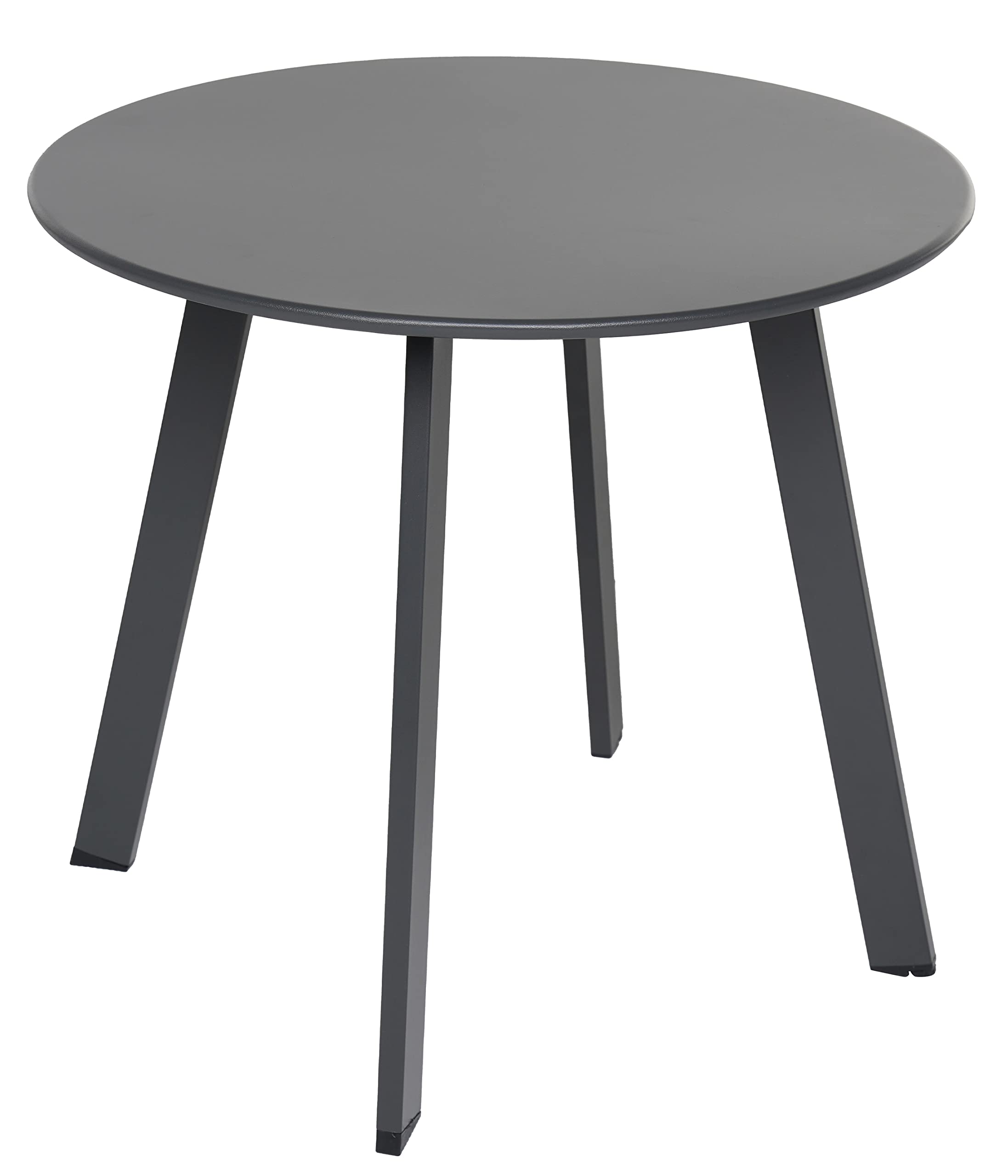dehner-lian-kaffeetisch-stahl-grau-50-cm-wetterfest image 1