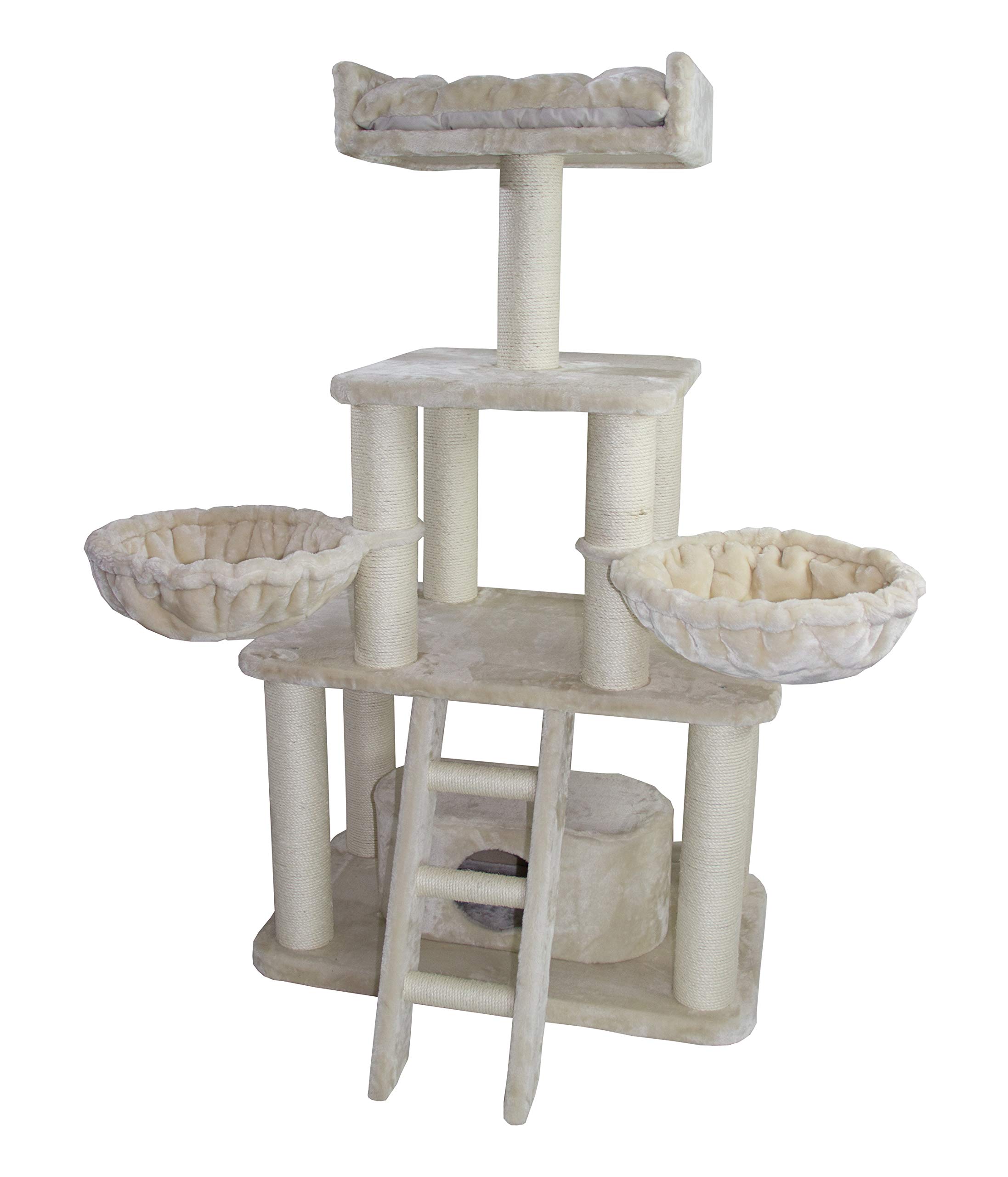dehner-lieblinge-kratzbaum-mila-creme-170-cm-sisal-h-hle image 4
