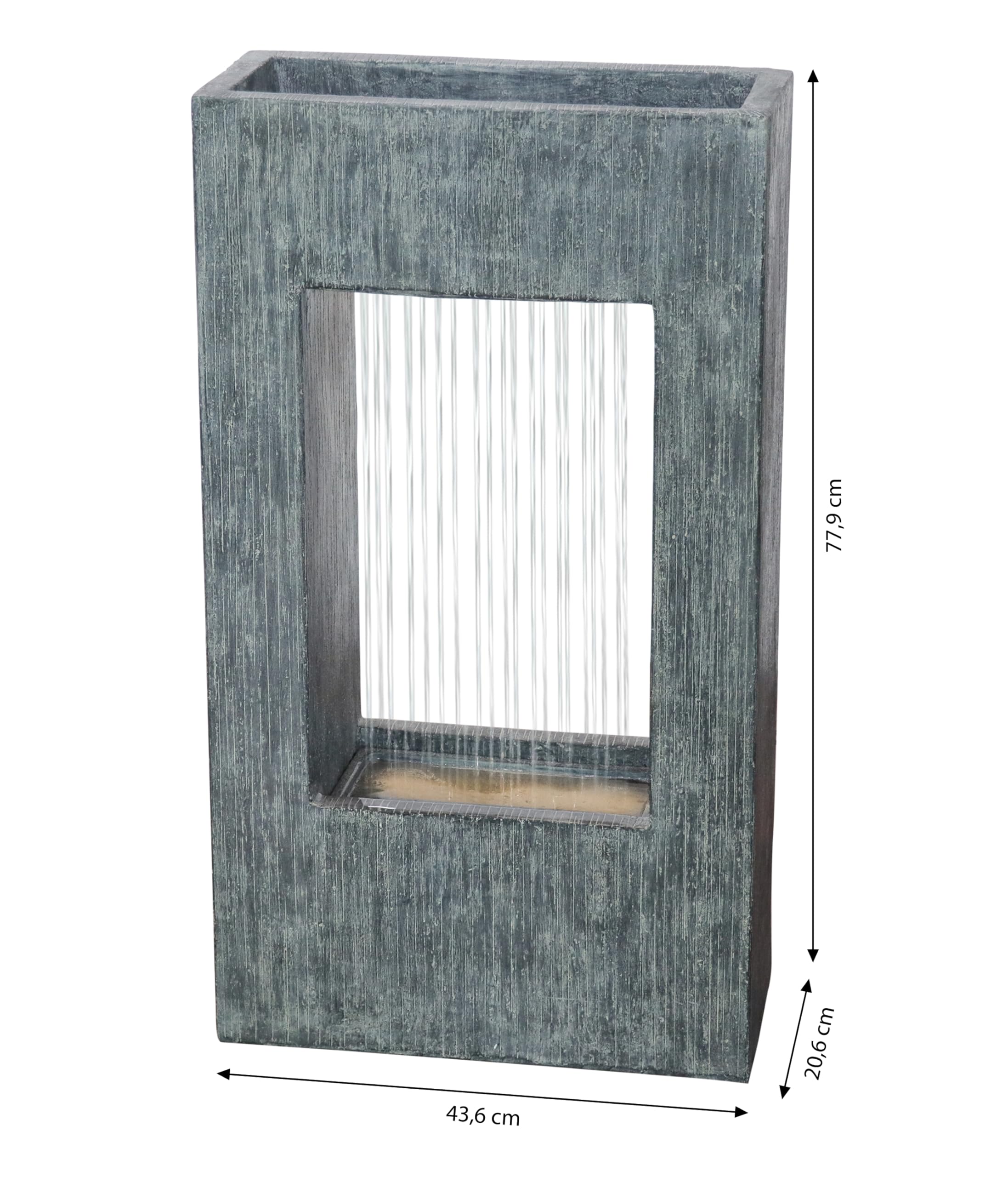dehner-gartenbrunnen-vigo-solar-led-polyresin-grau image 4